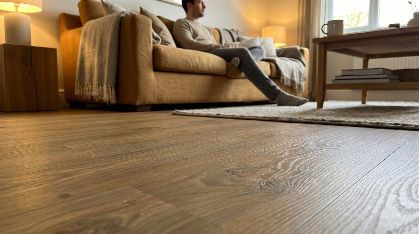 Klebe-Vinyl Eiche mittelbraun Valter Profi-Qualität in naturnahem Holzdekor Klebe-Vinyl Eiche mittelbraun Valter Profi-Qualität in naturnahem Holzdekor