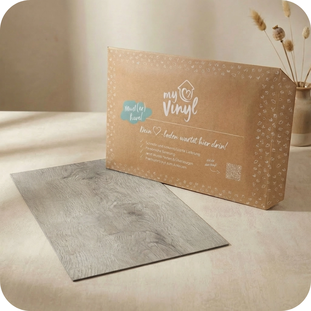 Muster Klebe-Vinyl Eiche silbergrau Eik | gratis bestellen Klebe-Vinyl Eiche Silbergrau Eik Muster – gratis testen & Farbton im Raum vergleichen. ★ Bis zu 3 Gratis-Muster je Bestellung auswählen.