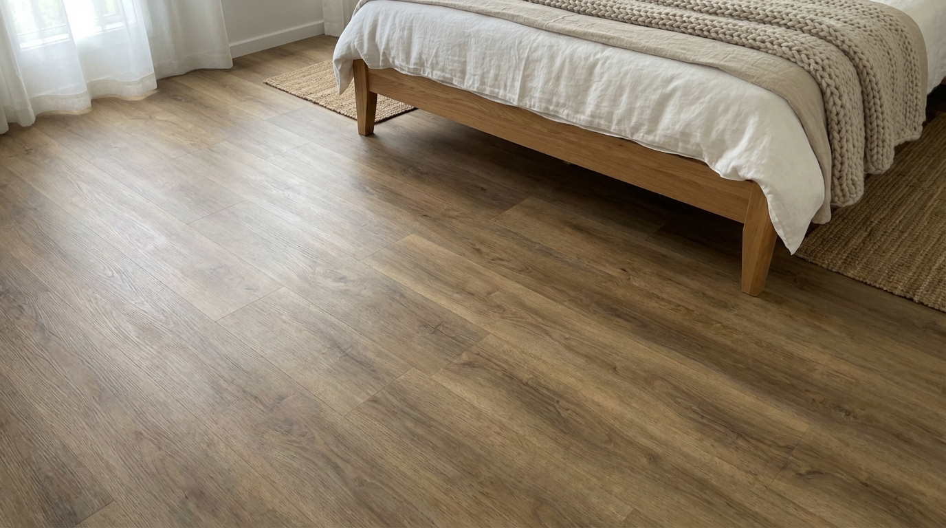 Klebe-Vinyl Eiche gold Nils Profi-Qualität in naturnahem Holzdekor Klebe-Vinyl Eiche gold Nils Profi-Qualität in naturnahem Holzdekor