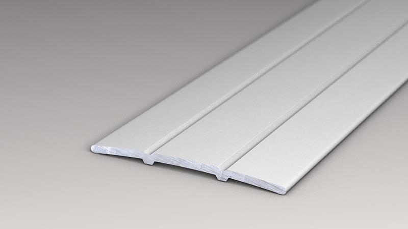 Übergangsprofil selbstklebend Alu Übergangsprofil 132 Silber | Selbstklebend | 100 cm | 38 mm