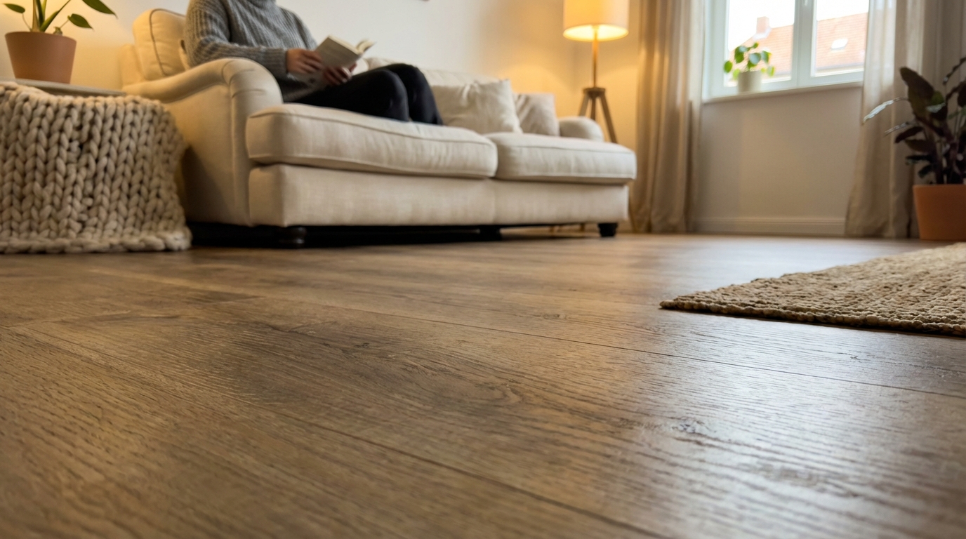 Klebe-Vinyl Eiche gold Nils Profi-Qualität in naturnahem Holzdekor Klebe-Vinyl Eiche gold Nils Profi-Qualität in naturnahem Holzdekor