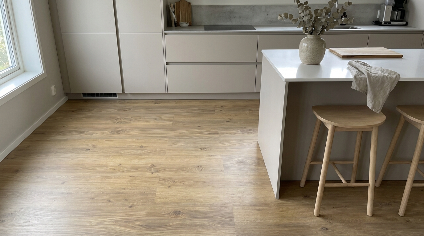 Klebe-Vinyl Eiche mittelbraun Valter Profi-Qualität in naturnahem Holzdekor Klebe-Vinyl Eiche mittelbraun Valter Profi-Qualität in naturnahem Holzdekor