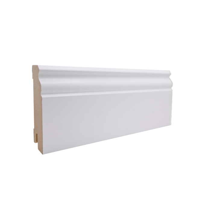 Fußleiste Altdeutsch weiß 19x80mm