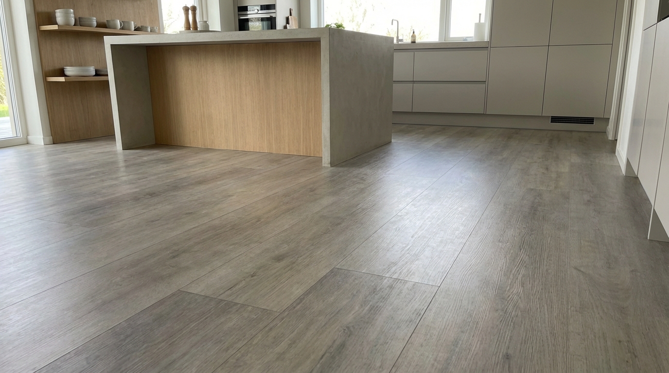 Klebe-Vinyl Eiche grau Lennard Profi-Qualität in naturnahem Holzdekor Klebe-Vinyl Eiche grau Lennard Profi-Qualität in naturnahem Holzdekor