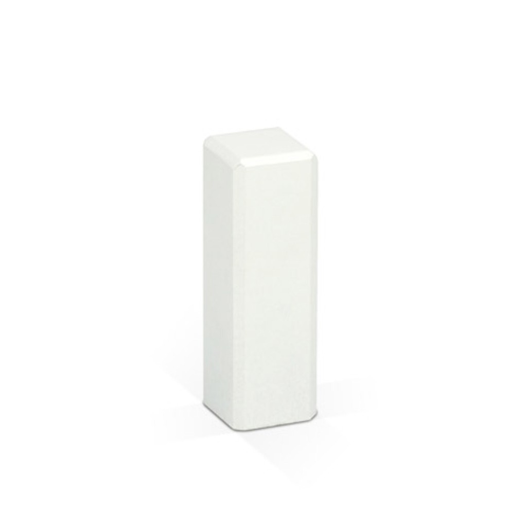 Eckturm Weiß 21x21x65 mm | Verdeckt Schnittkanten (4 Stk.) Eckturm Weiß 21x21x65 mm | Verdeckt Schnittkanten (4 Stk.)