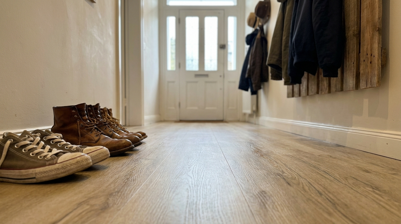 Klebe-Vinyl Eiche beige Fynn Profi-Qualität in naturnahem Holzdekor Klebe-Vinyl Eiche beige Fynn Profi-Qualität in naturnahem Holzdekor