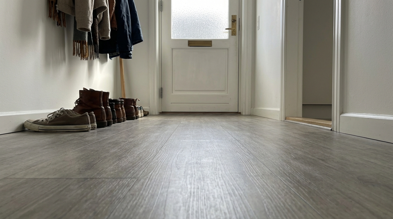 Klebe-Vinyl Eiche grau Lennard Profi-Qualität in naturnahem Holzdekor Klebe-Vinyl Eiche grau Lennard Profi-Qualität in naturnahem Holzdekor