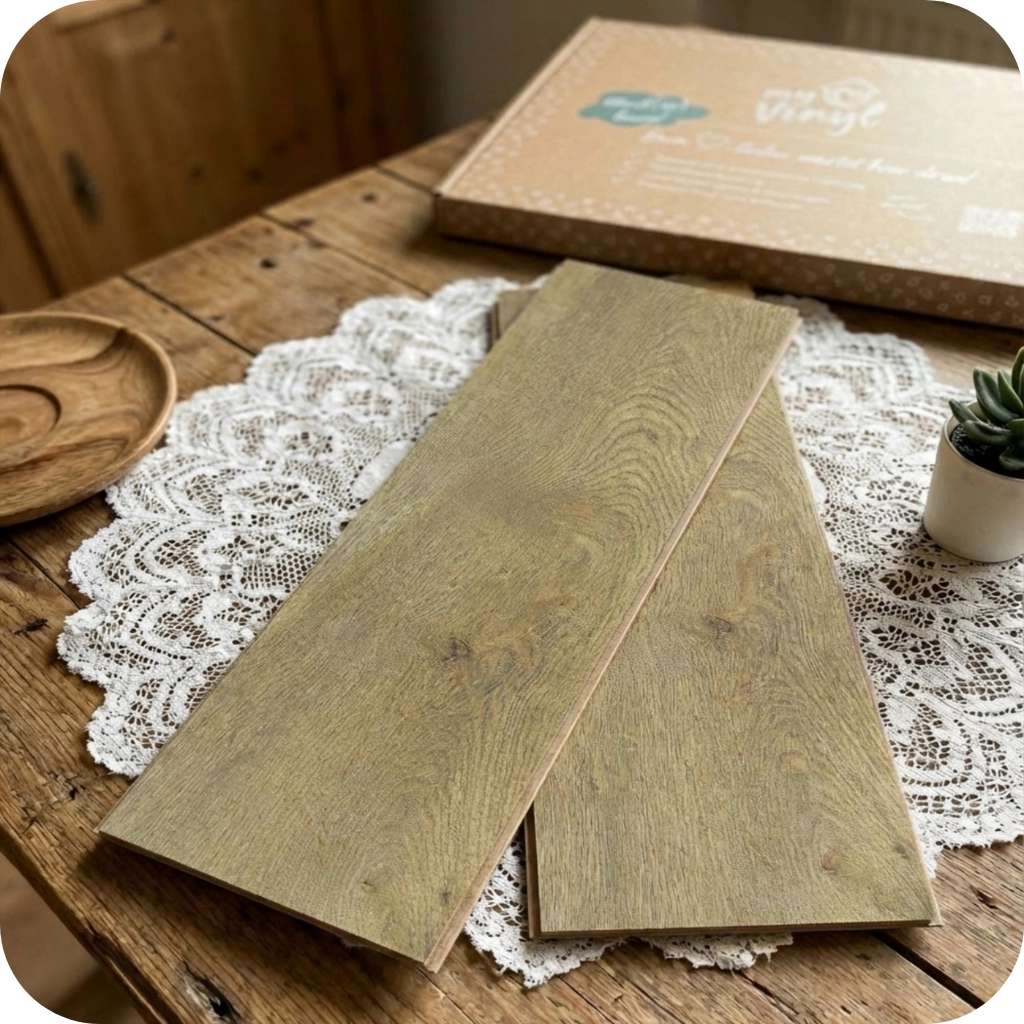 Muster Klick-Vinyl Eiche warm Freja | gratis bestellen