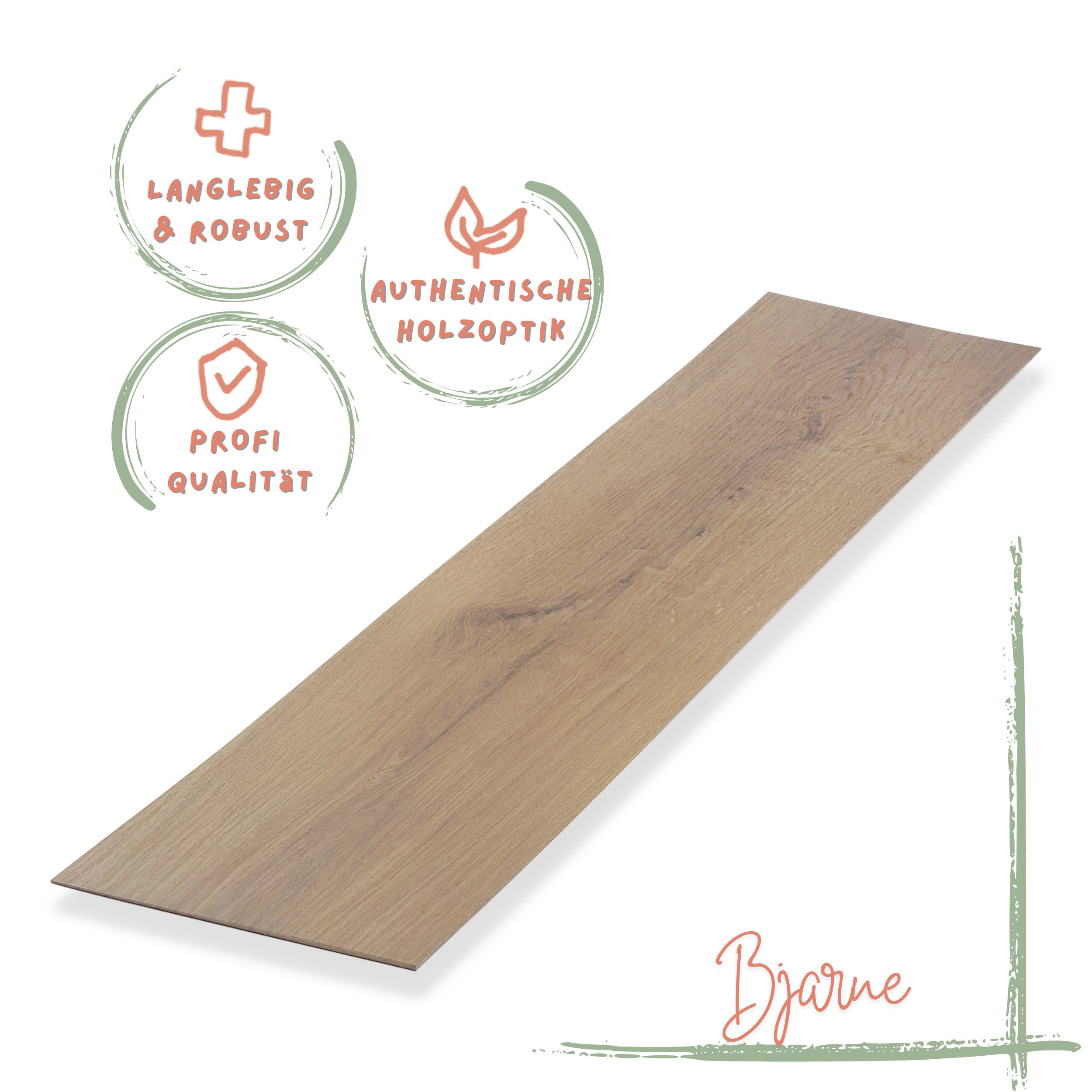 Klebe-Vinyl Eiche naturgrau Bjarne Profi-Qualität mit integrierter Trittschalldämmung Klebe-Vinyl Eiche naturgrau Bjarne Profi-Qualität mit integrierter Trittschalldämmung