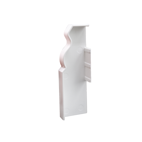 Endkappen L+R Altdeutsch weiß 19x80 mm 2 Stk. Endkappen L+R Altdeutsch weiß 19x80 mm 2 Stk.