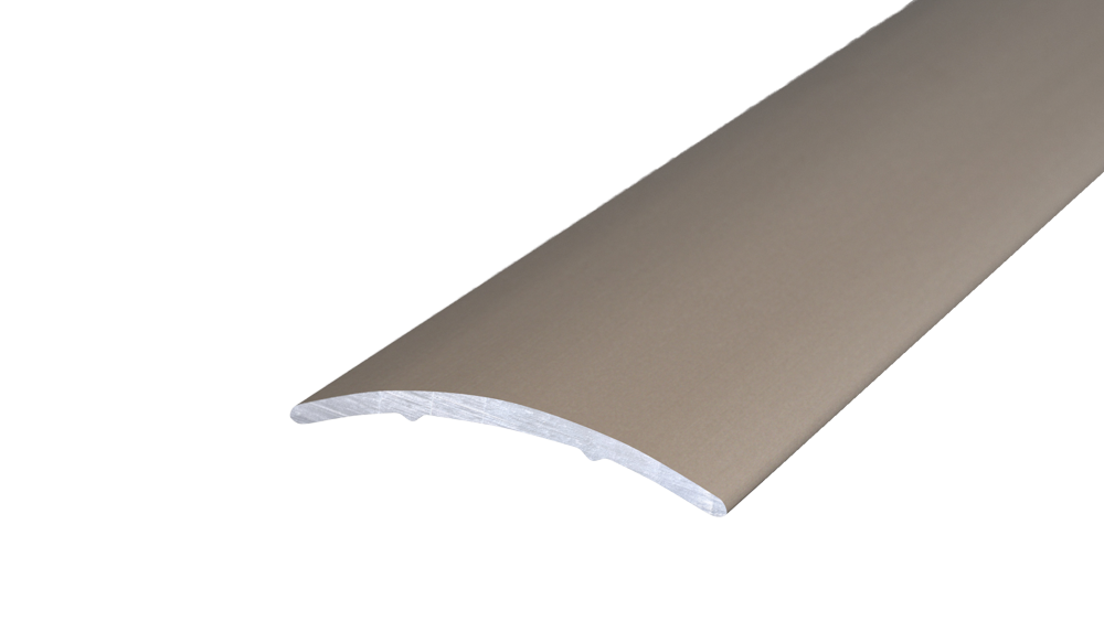 Aluminium Übergangsprofil 130 selbstklebend 100cm Edelstahl matt Aluminium Übergangsprofil 130 selbstklebend 100cm Edelstahl matt