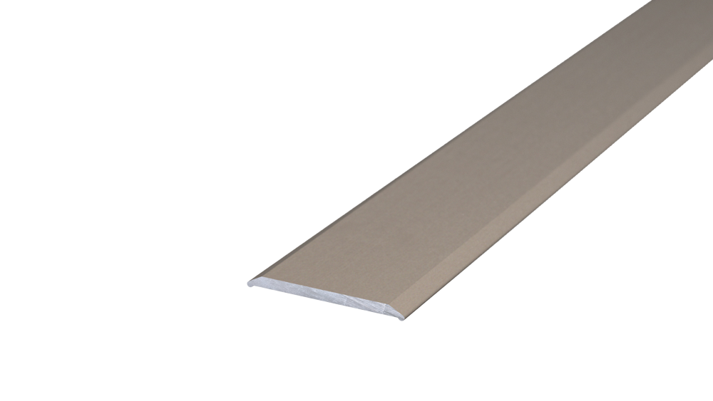 uebergangsprofil-selbstklebend Aluminium Übergangsprofil 114 selbstklebend 100cm Edelstahl matt